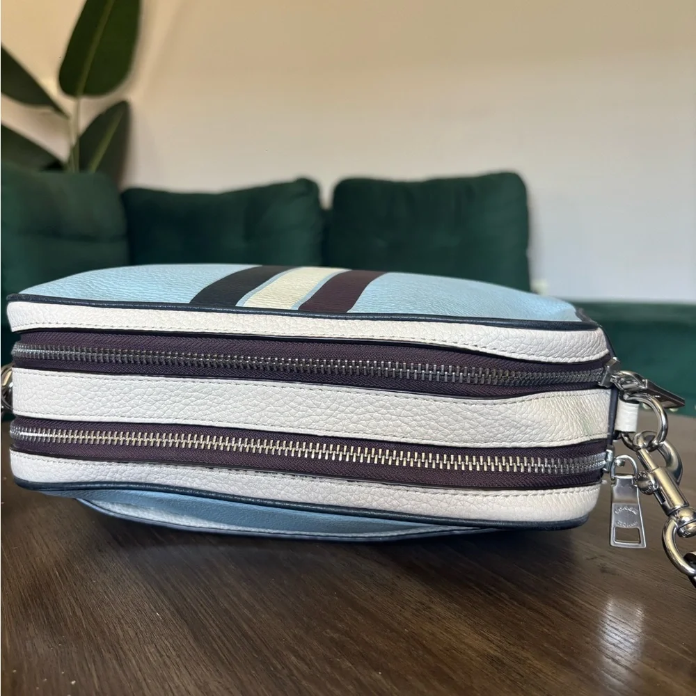 Coach Jes Crossbody in Colorblock with Stripe - Picture 13 of 16